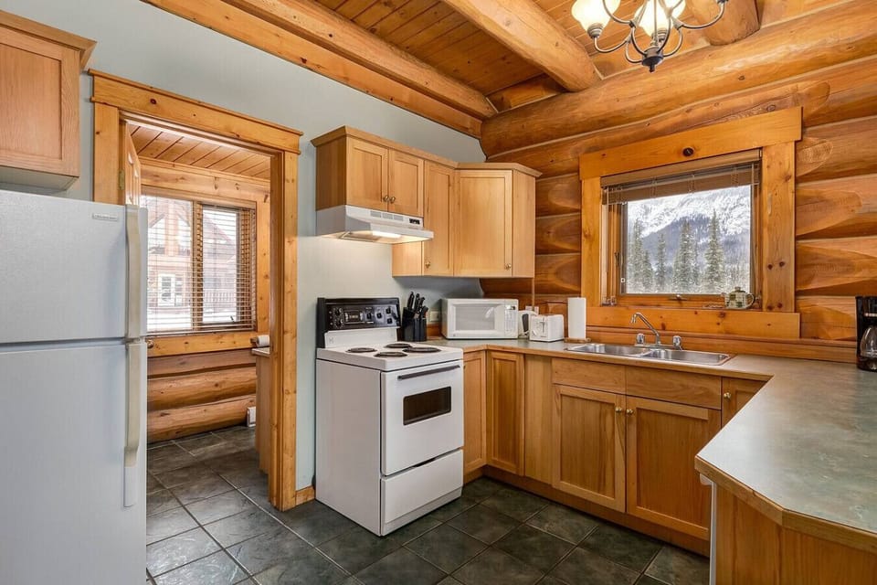 Kitchen with all cooking essentials