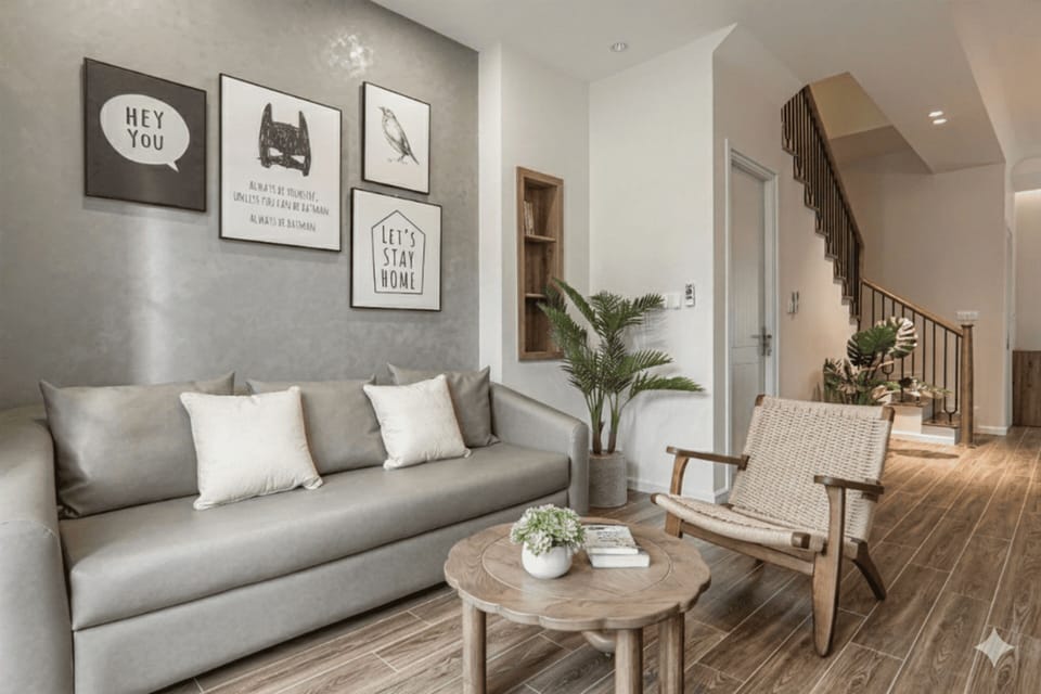 Deluxe Villa, Balcony, Courtyard View | Living area