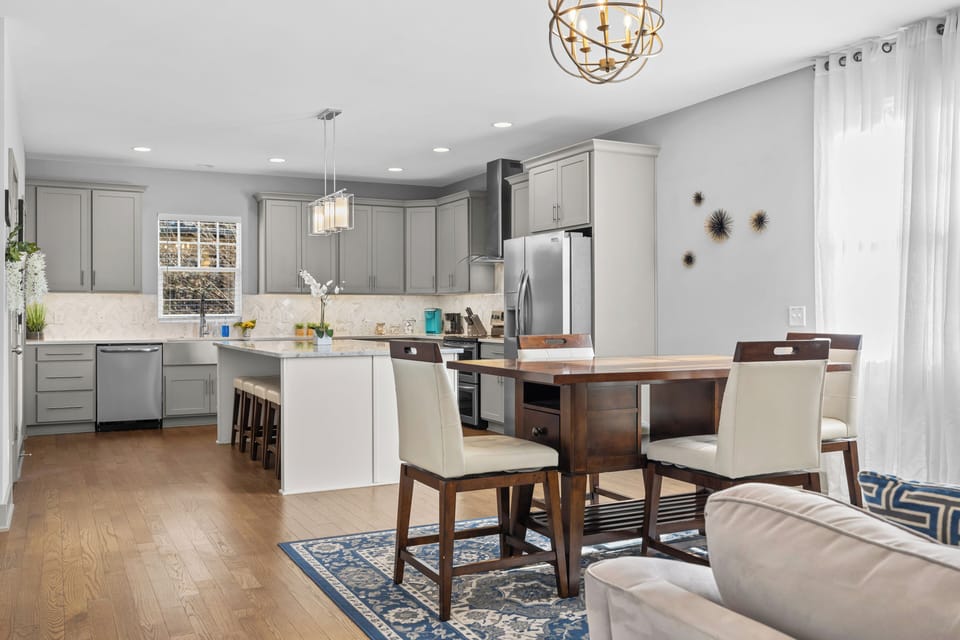 An inviting dining space at the heart of the home