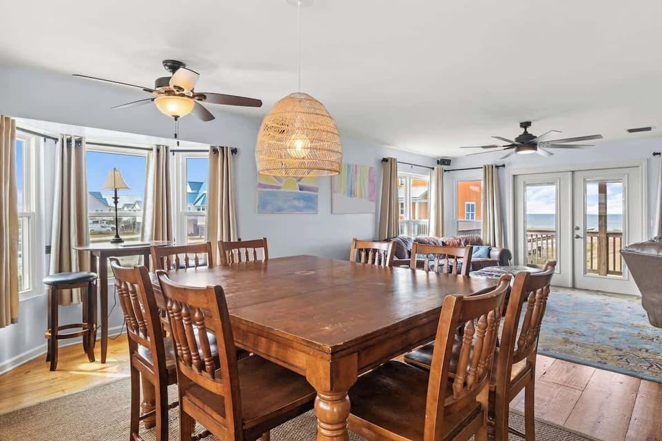 Whether you’re sharing a meal with family, grabbing a quick snack at the island, or enjoying coffee for two at the bistro set, this space is designed for comfort and connection #GatherAround