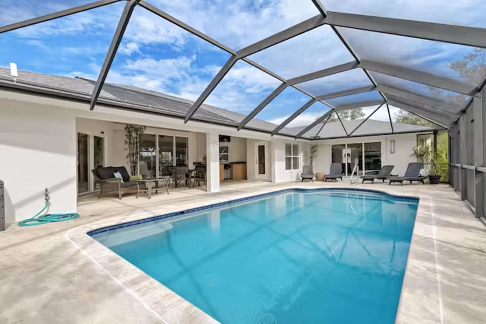 Nice pool area
