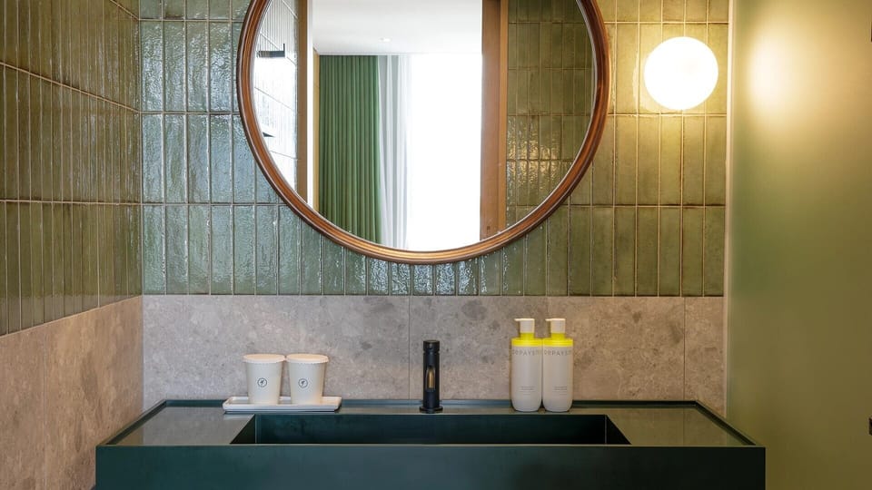 Superior Suite, 2 Double Beds (Lourbans(Superior Suite)) | Bathroom | Shower, bathrobes, slippers, bidet