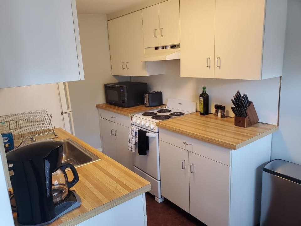 Fully equipped kitchen