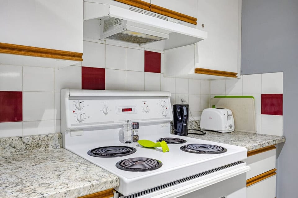 Stove for use.