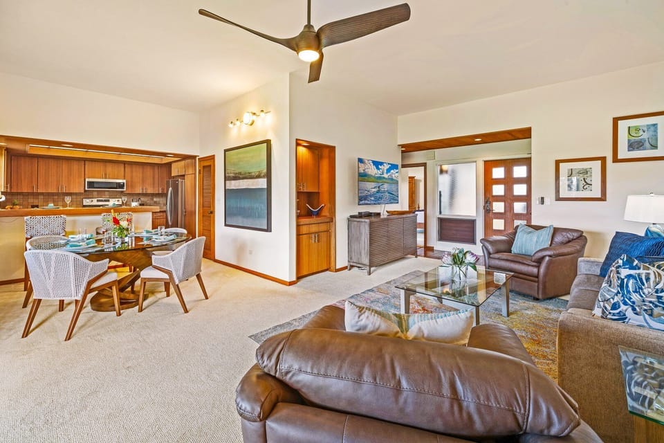 Open-concept dining and living area perfect for entertaining and family meals
