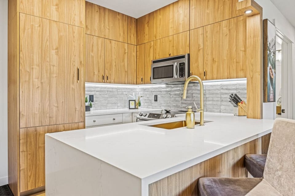 Rustic kitchen set with everything you need for a delicious meal.