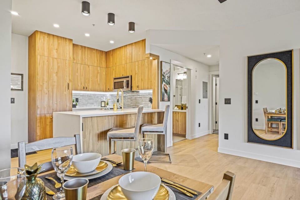 Open concept space.