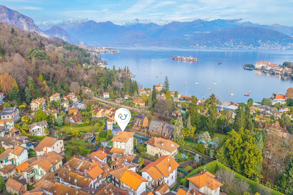Honeymoon Apartment, Multiple Bedrooms, Mountainside (La Caravella Stresa Lake View) | Aerial view