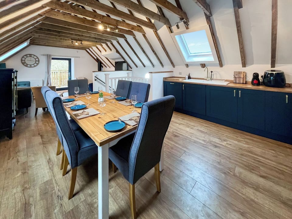 Kitchen/diner | Wellness Cottage at Tomnauld Farm, Pitlochry