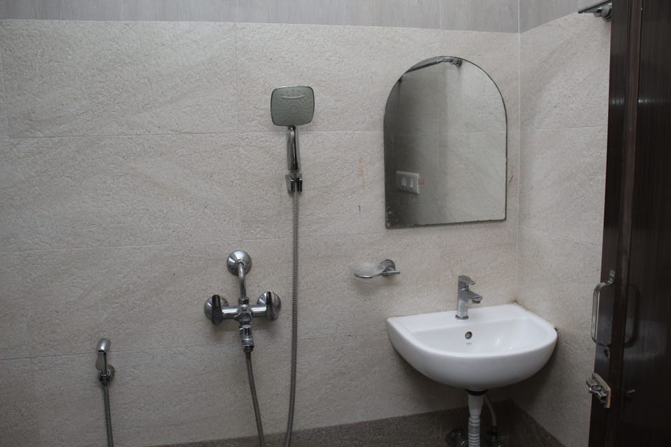 Deluxe Double Room | Bathroom | Shower, towels, soap, shampoo