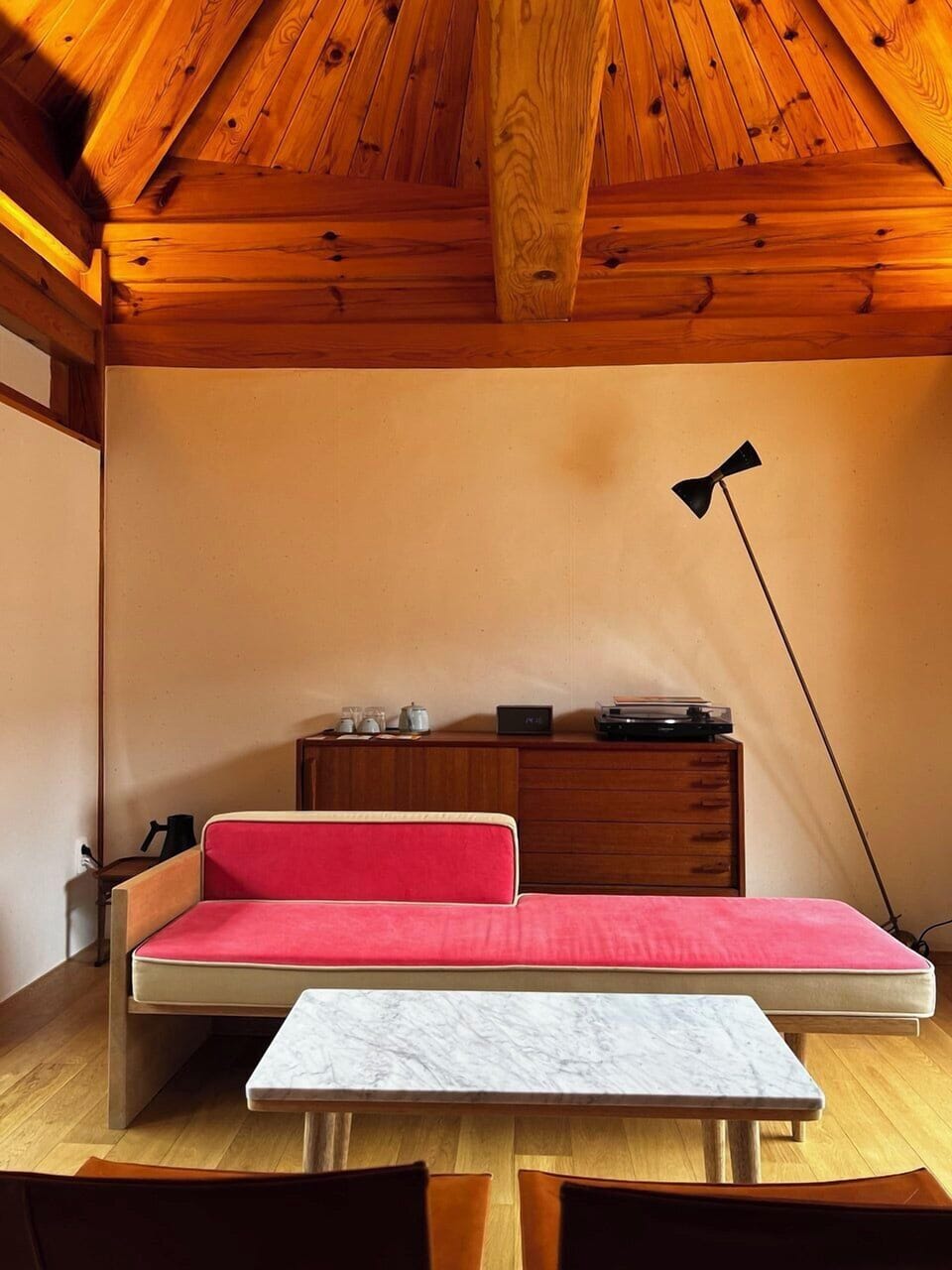 Classic Double Room, 1 Queen Bed, Private Bathroom, Courtyard View | Living area | Printers