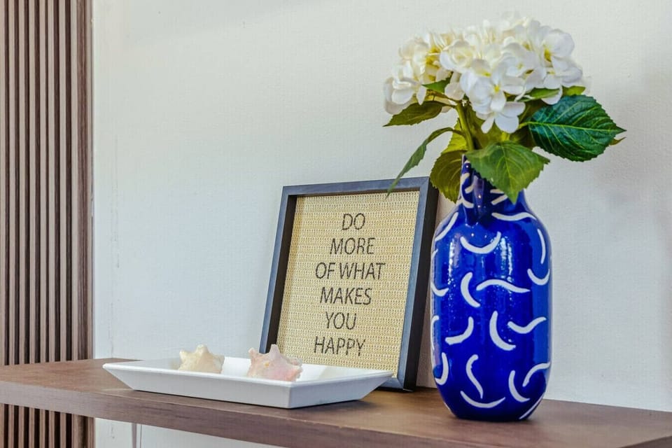A small, thoughtful touch to make you feel at home—simple details that add warmth and a calm, welcoming vibe.