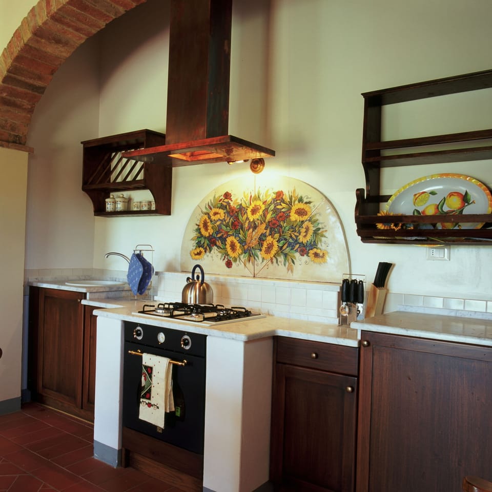 Apartment, Balcony, Garden View | Private kitchen | Fridge, stovetop, dishwasher, electric kettle