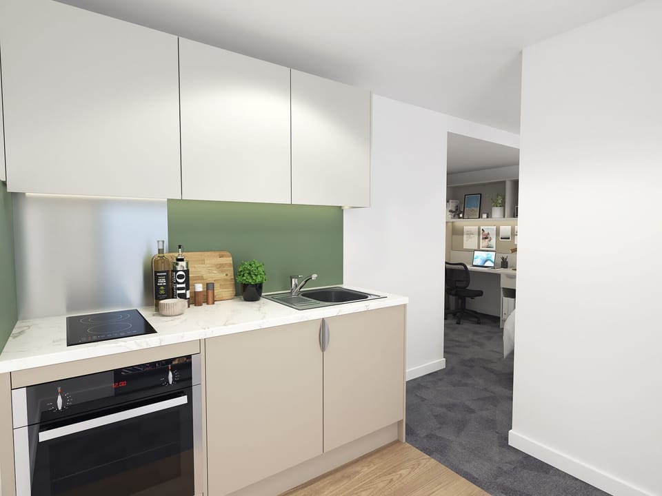 Studio, Non Smoking | Private kitchen