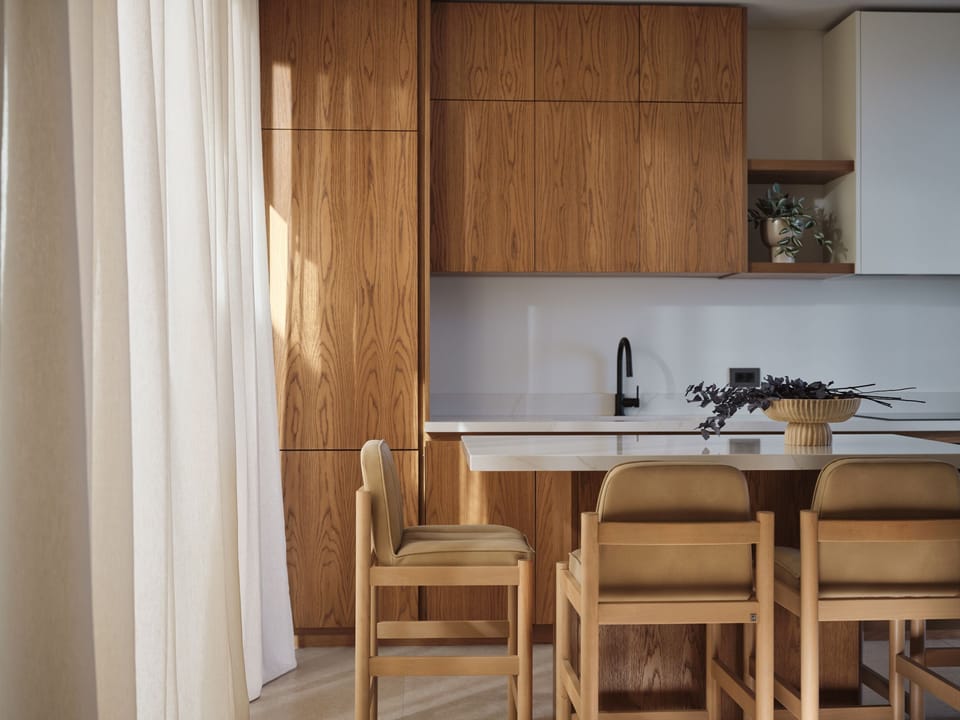 Indoor dining area designed for shared moments and elegant meals. 