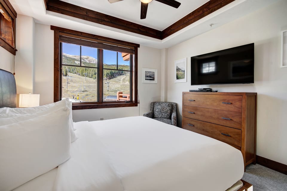 Indoors, Screen, Painting, Bed, Furniture