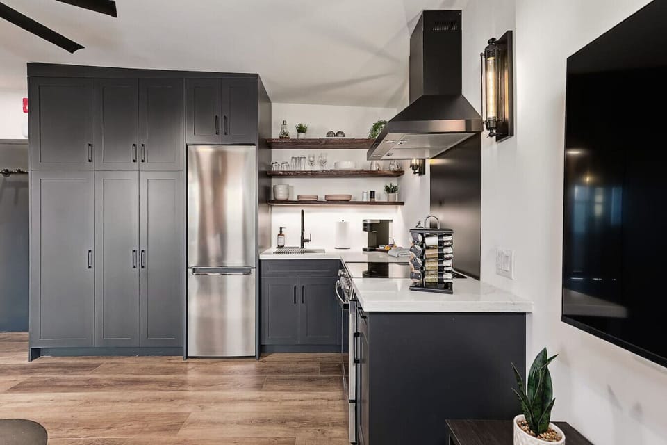 Another view of the space, showing how everything flows together to create a comfortable, welcoming layout.