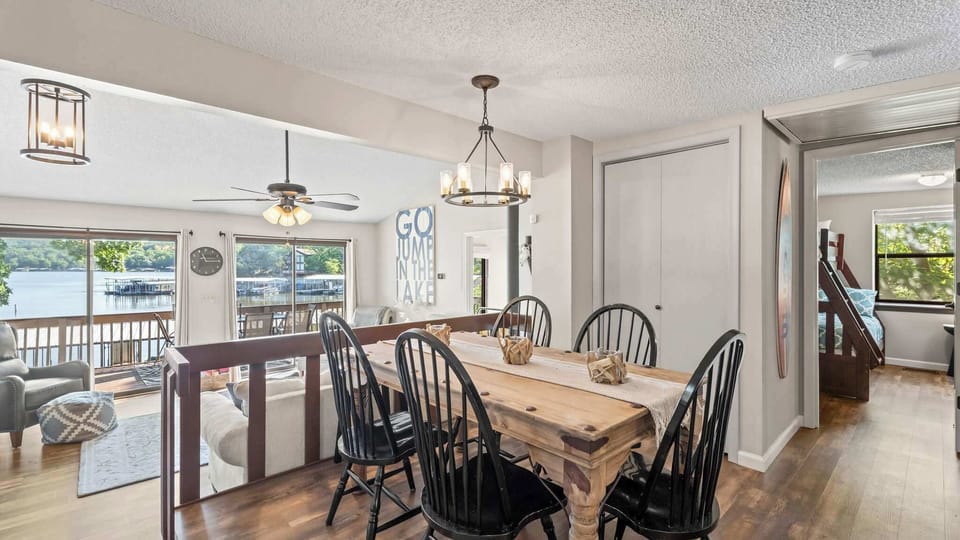 Dining table with seating for 5 
