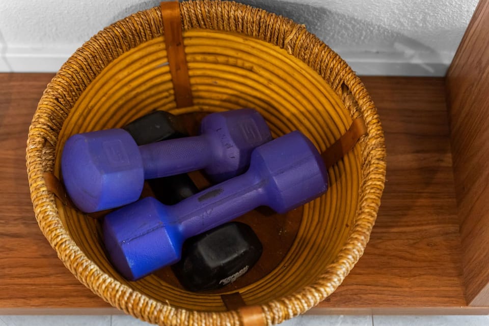 A little wellness nook to keep you moving