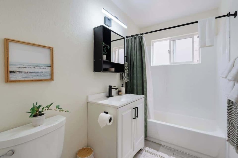 No need to bring a thing with hotel-style amenities included with your stay