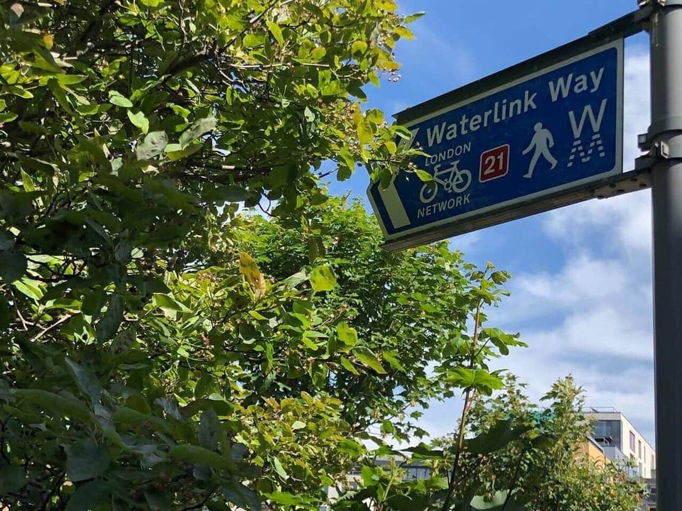 Water link way for walking