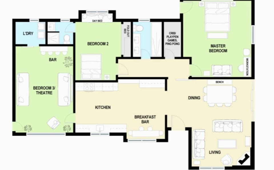 House (3 Bedrooms) | Interior