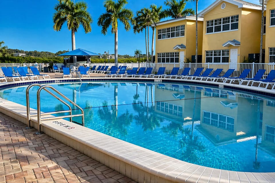 Dive into our sparkling pool or lounge pool side for that perfect tan.