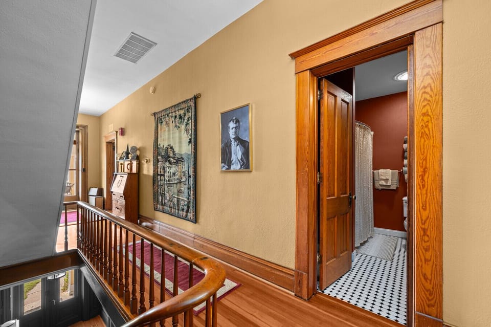 Second Floor Hallway to Bathroom