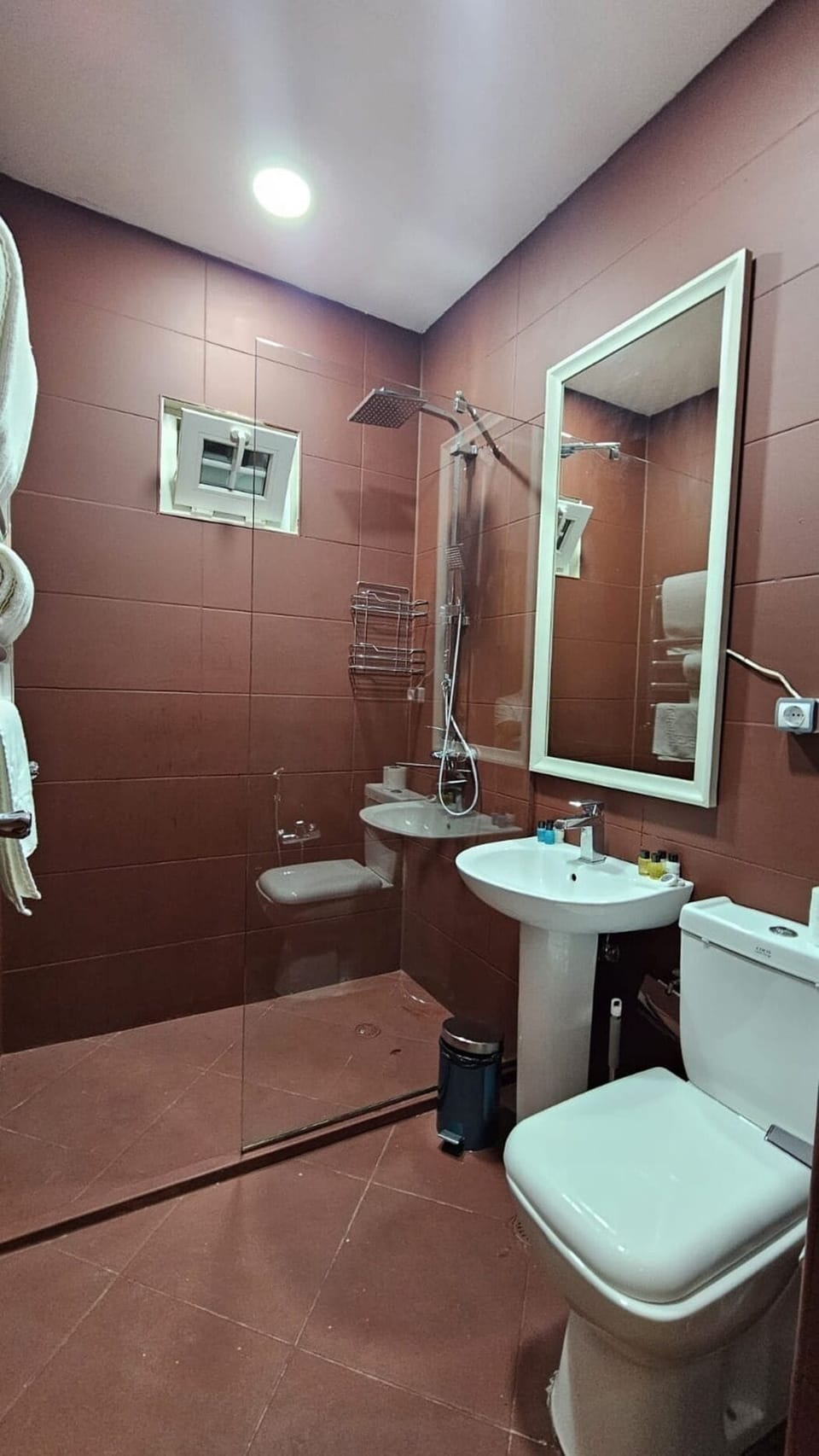 Deluxe Triple Room | Bathroom amenities | Shower, rainfall showerhead, designer toiletries, hair dryer