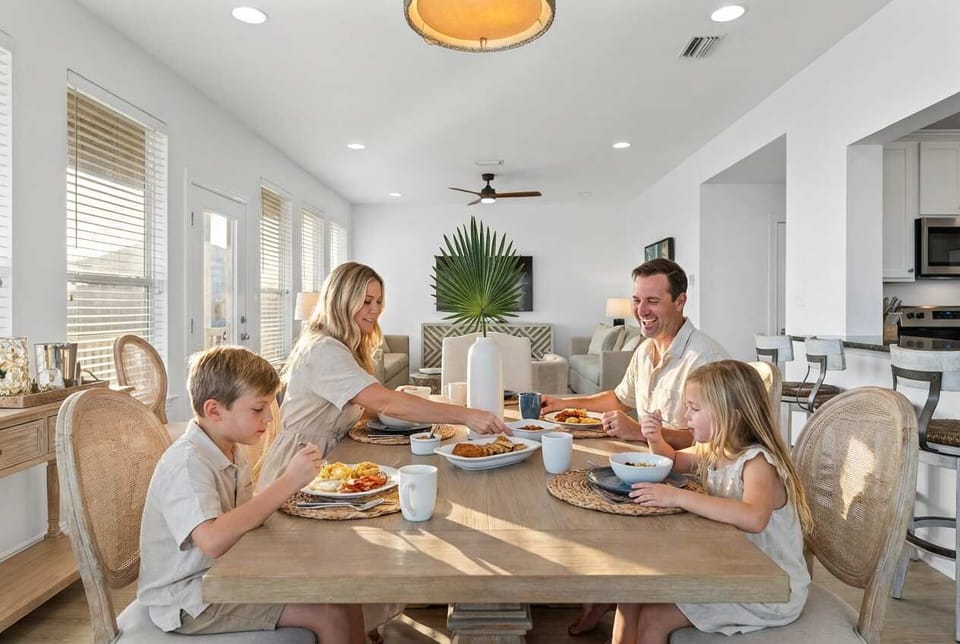 Meals tastes better when shared!