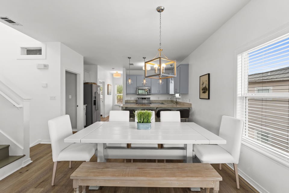 Dining Room Seats up to 8.