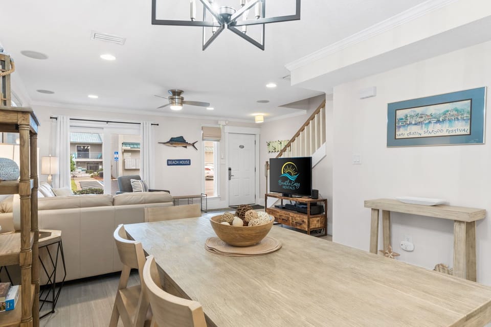 Dining and living area