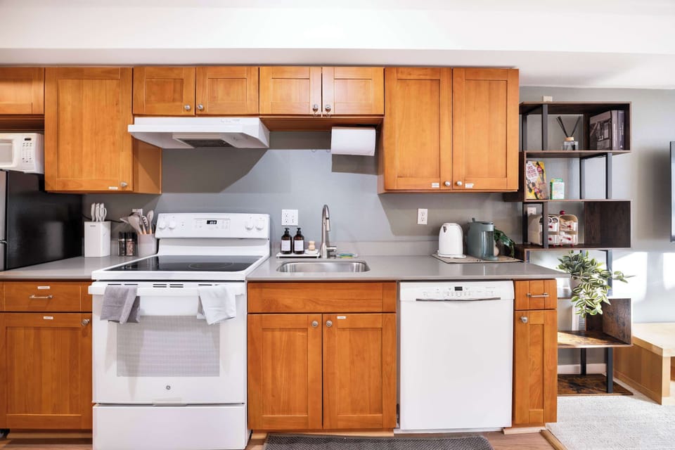 A bright and functional kitchen​ – fully equipped with modern appliances for preparing meals just the way you like.
