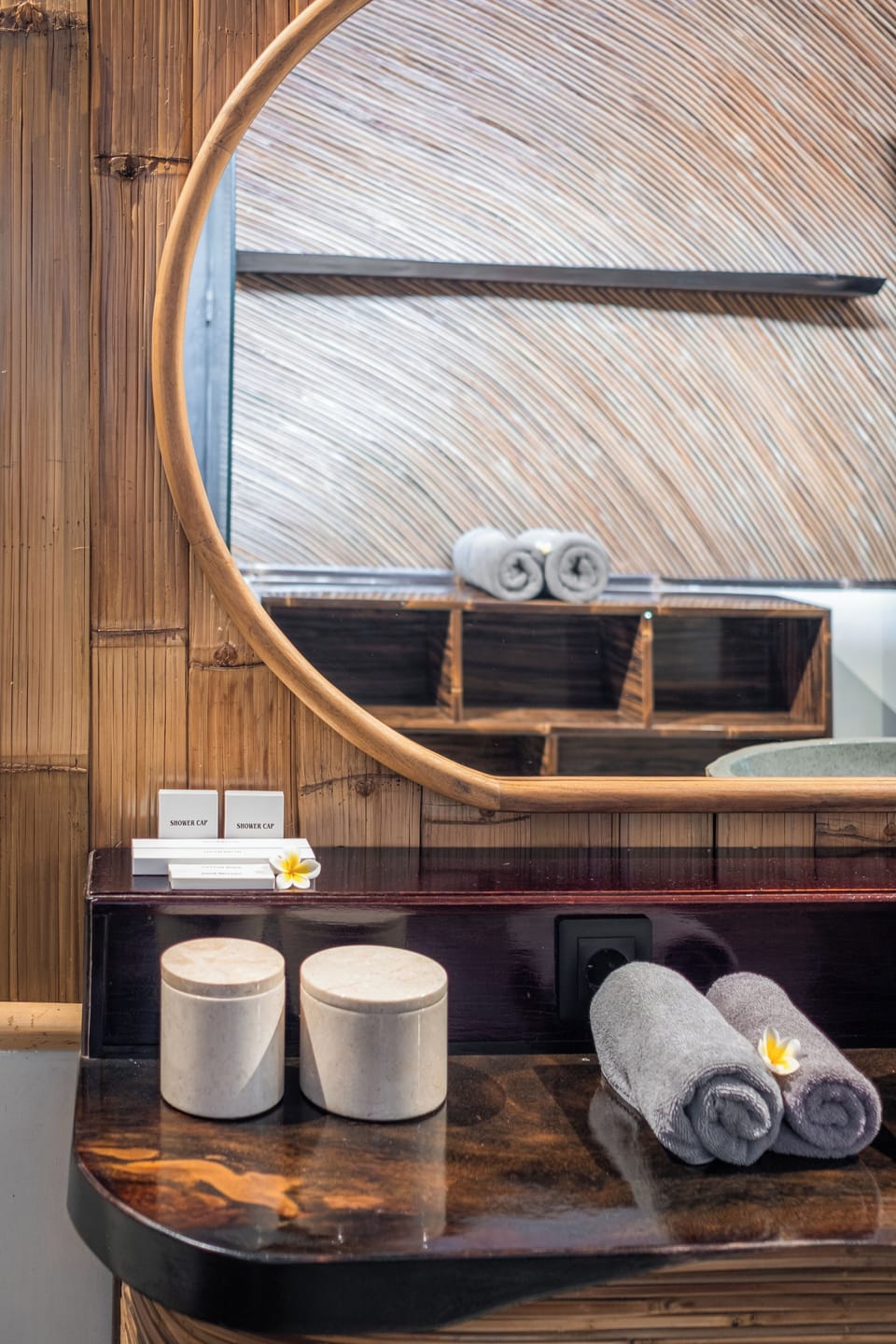 Romantic Duplex, Private Pool, Park View | Bathroom amenities | Shower, free toiletries, hair dryer, slippers