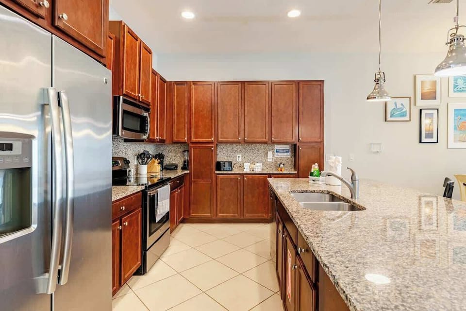 Kitchen with Stainless Steel Appliances 