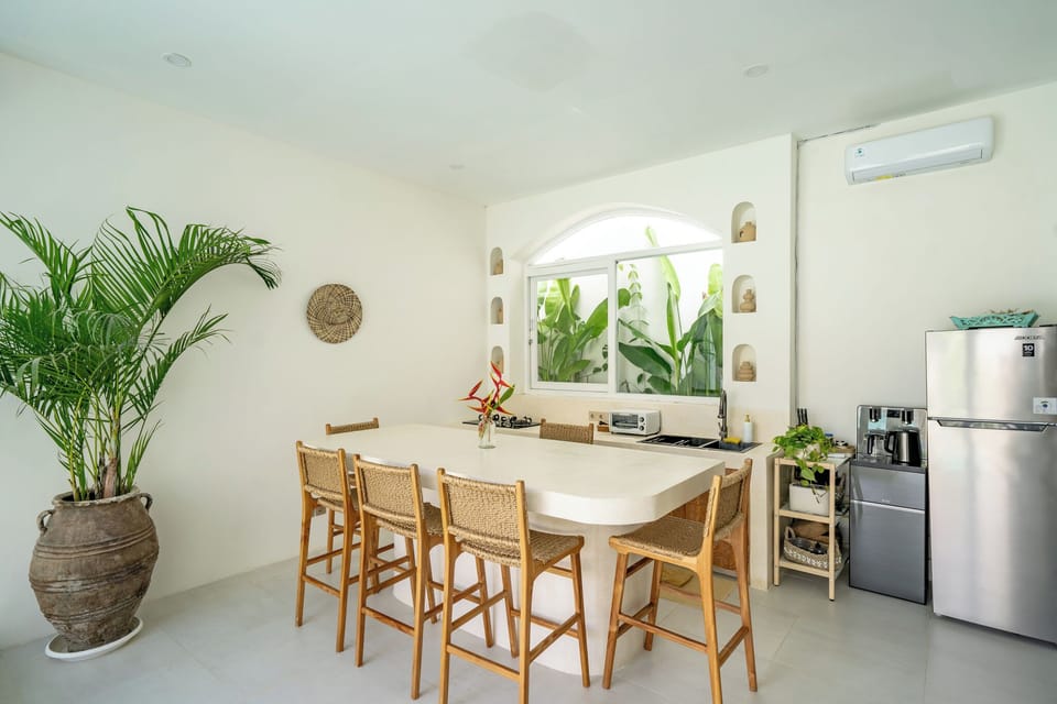 Villa, 3 Bedrooms, Private Pool | Private kitchen | Coffee/tea maker, electric kettle, toaster