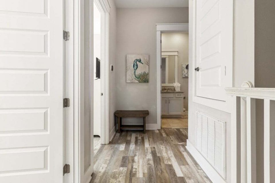 Hallway to Remaining Bedrooms