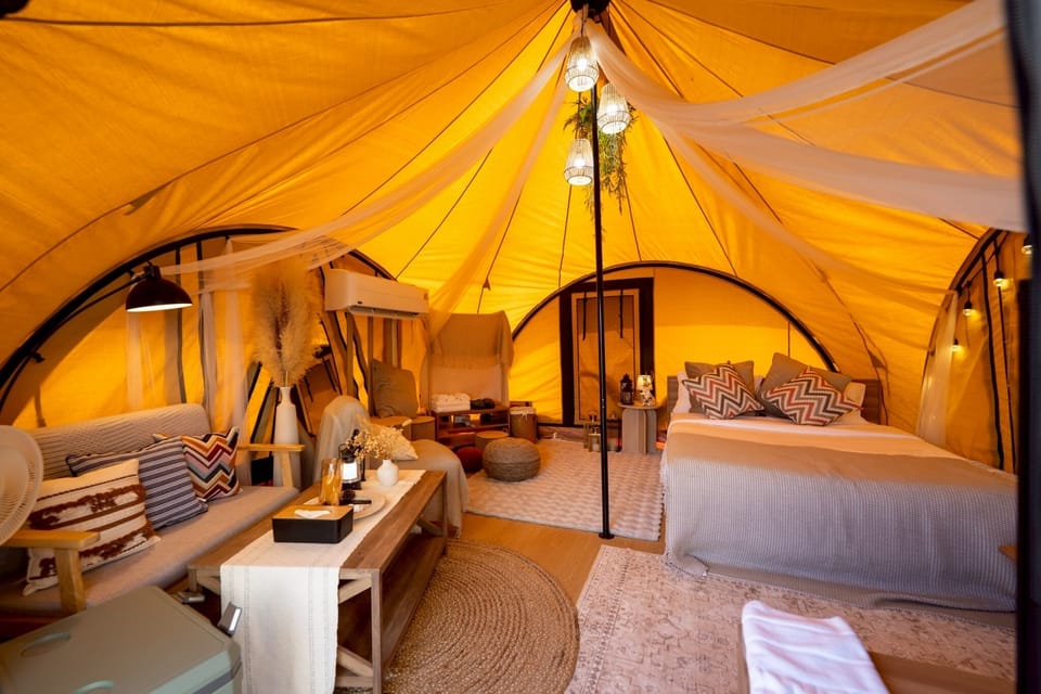 Economy Tent, Garden View | In-room safe, blackout drapes, iron/ironing board, free WiFi