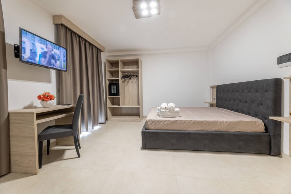 Superior Quadruple Room | Frette Italian sheets, premium bedding, minibar, in-room safe