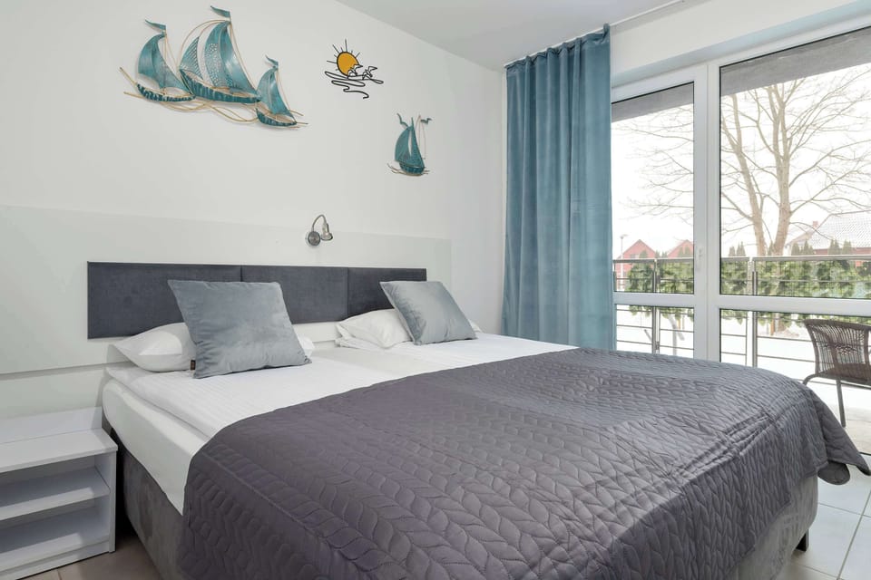 The living area's modern and stylish decor creates a welcoming atmosphere.