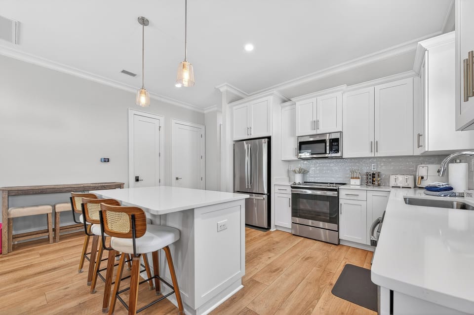 Dining nook in the kitchen!