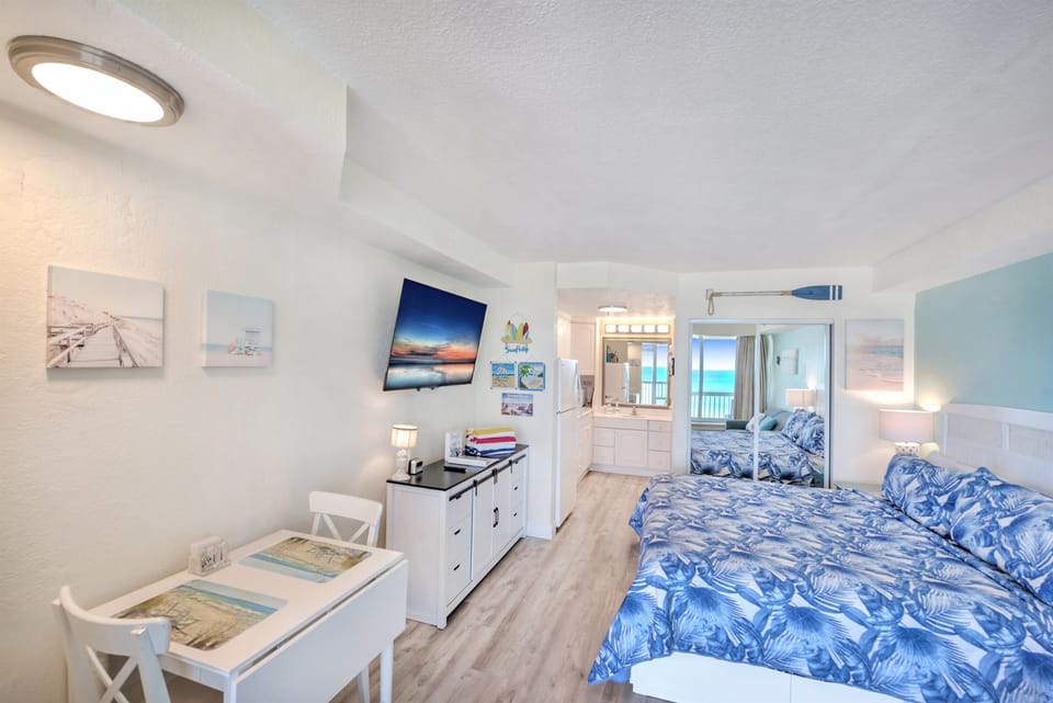 Perfect studio layout for families or couples