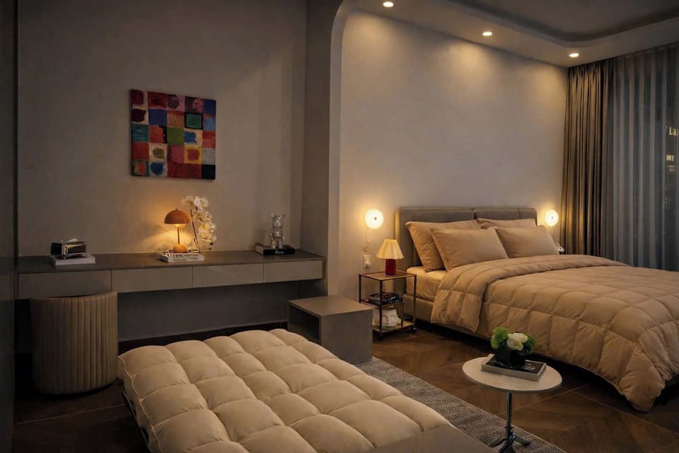 Deluxe Room, Balcony | Desk, laptop workspace, free WiFi
