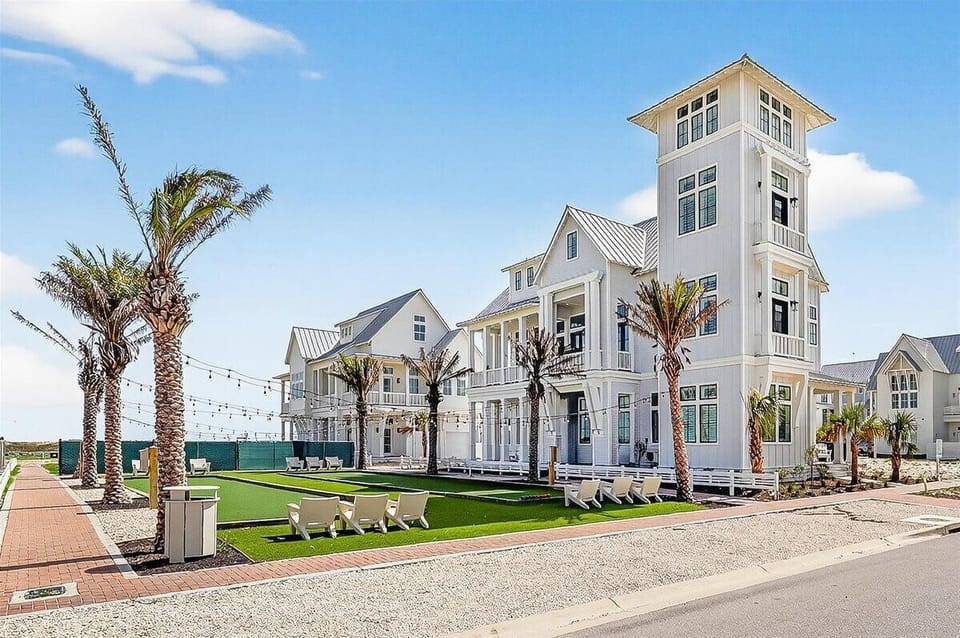 Bocce Ball Courts, Step Away From the Front Porch!
