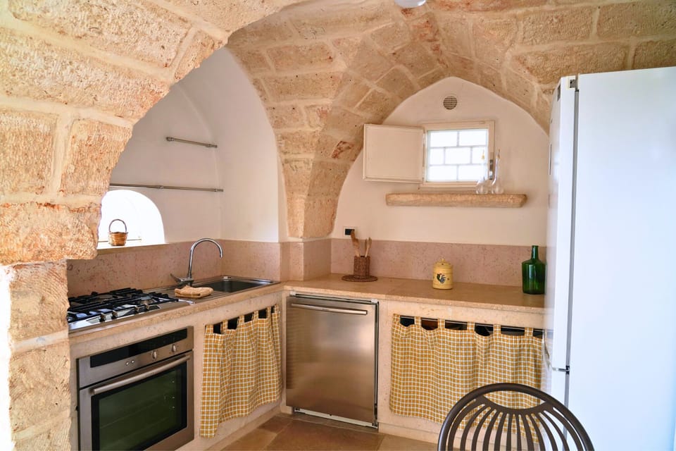 Family House, Sea View | Private kitchen | Full-size fridge, oven, stovetop, highchair