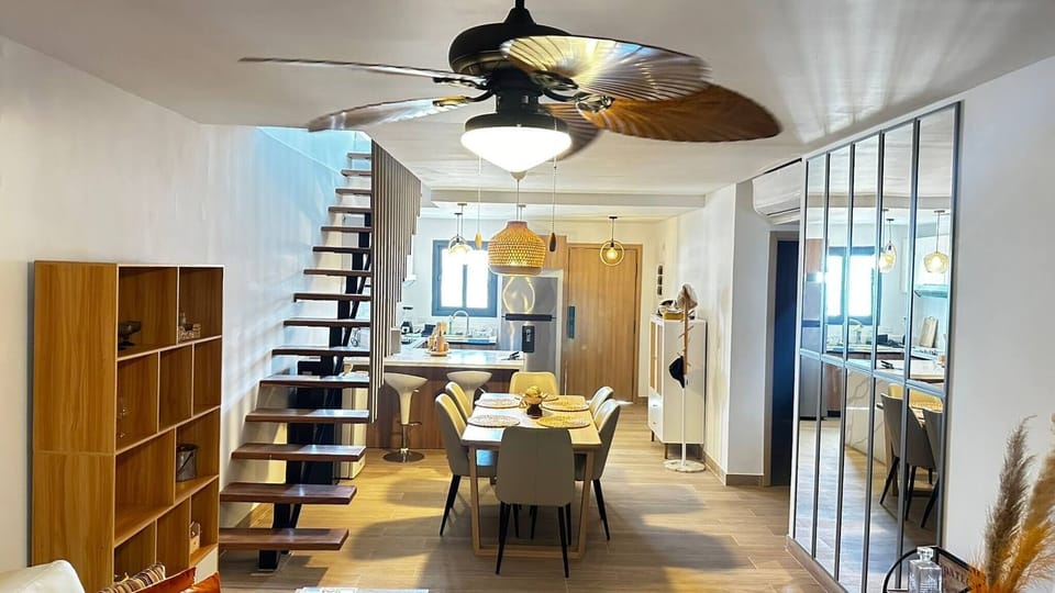Apartment, 2 Bedrooms, Accessible, Balcony | Dining room