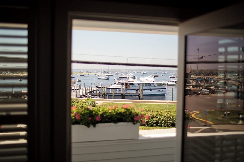 Access to private balcony over looking the Harbor and picturesque sunsets.