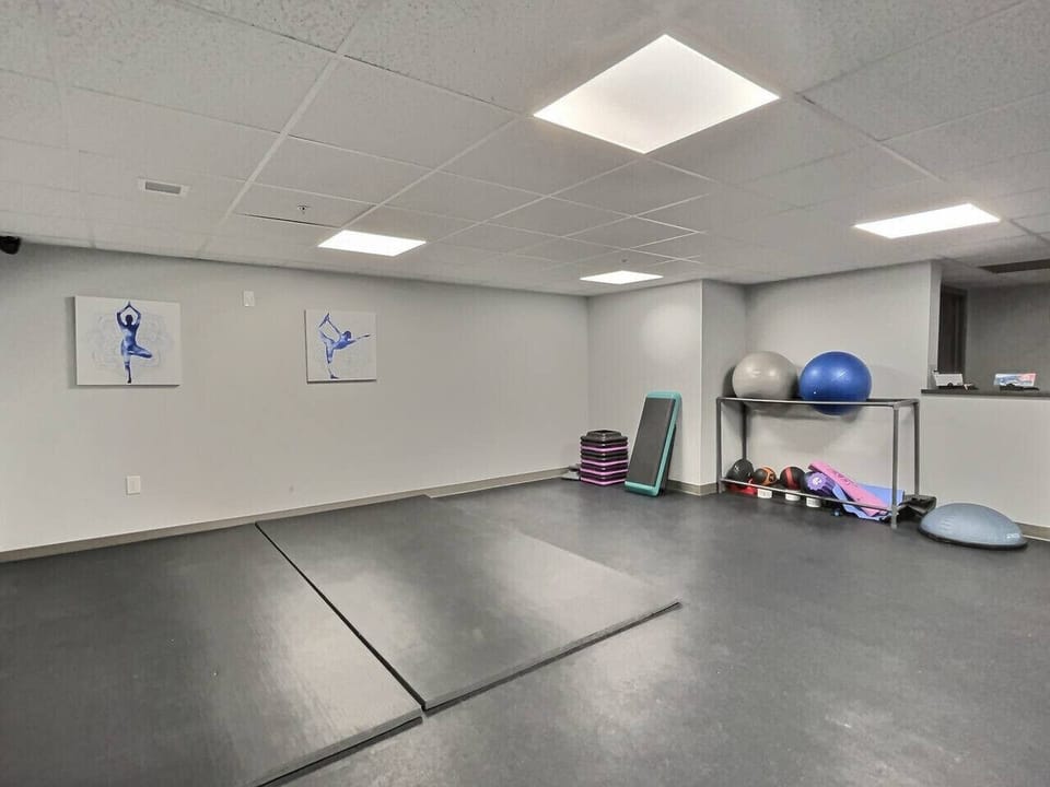 Stay fit with the condo gym.