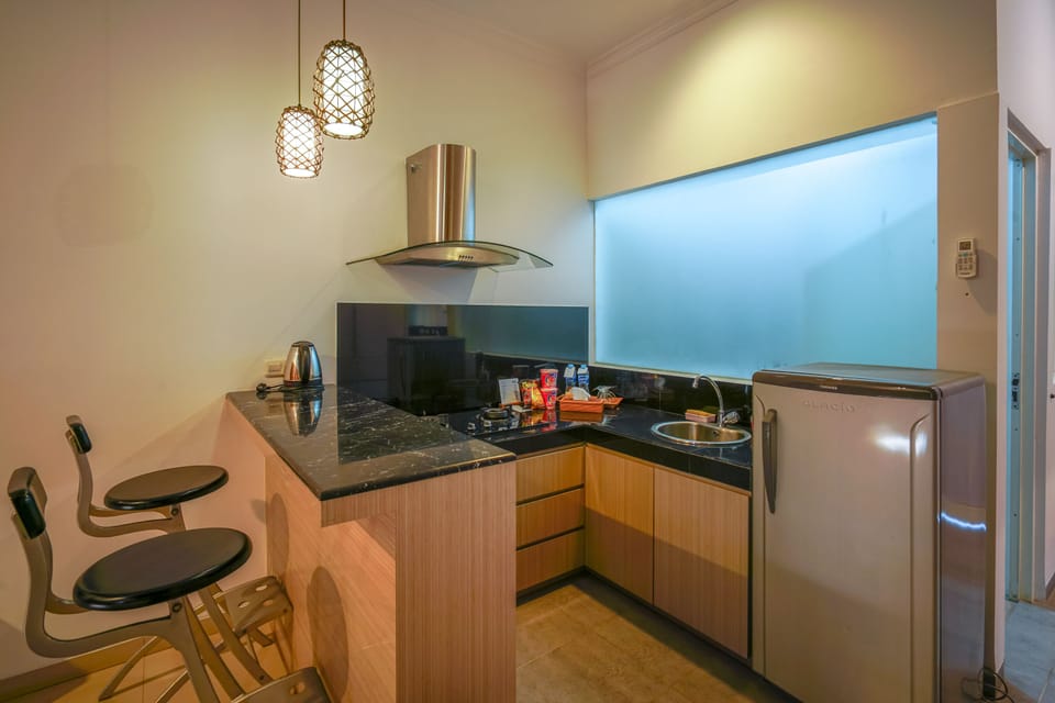 Studio | Private kitchen | Coffee/tea maker, electric kettle