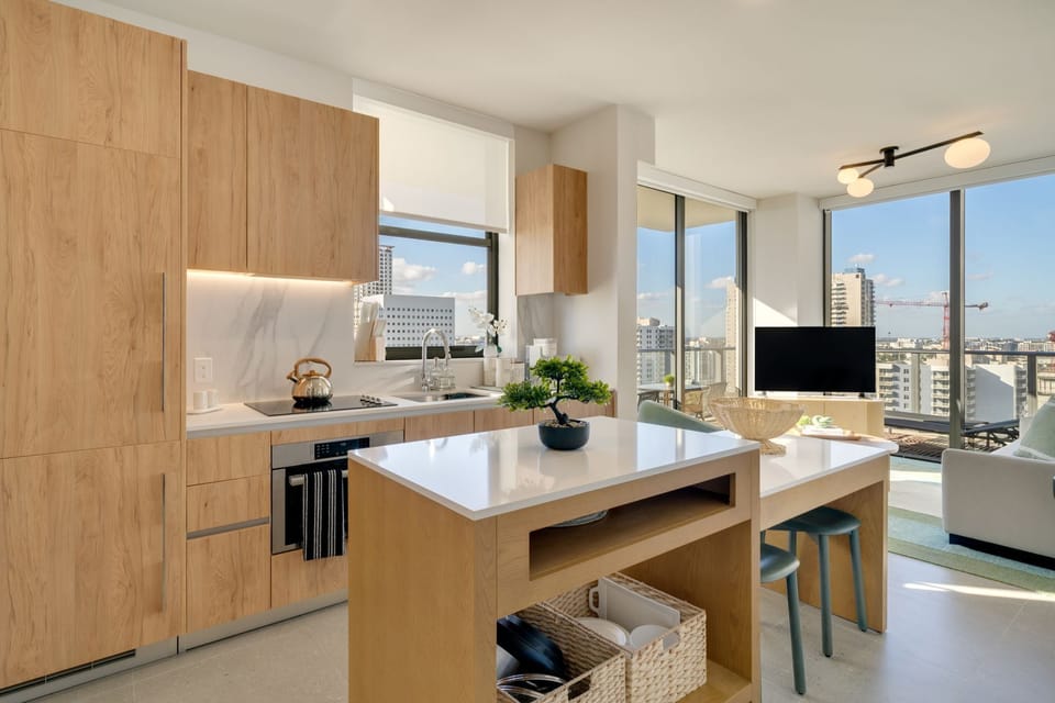 Open living space perfect for relaxing or working.